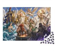 Gods of Olympus 1000 Piece Jigsaw Puzzle,Adults & Kids 14+,Home Wall Decor,Stress Relief Greek Mythology,Whimsical Challenge,Premium Cardboard,Educational Toy,Gift Idea 70x50cm