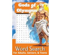 Gods of Olympus: Greek Mythology Word Search Puzzle | Word Searches with Easy-to-Read Print about Greek Mythology and More | 6x9 inches, 110 pages | ... Gift for Vacations, Holidays and Free Times