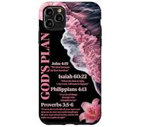 God's Plan Bible Verse Christian Ocean Beach Waves Summer Case for iPhone 11 Pro Max
