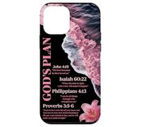God's Plan Bible Verse Christian Ocean Beach Waves Summer Case for iPhone 12 mini