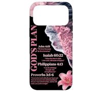 God's Plan Bible Verse Christian Ocean Beach Waves Summer Case for iPhone 17 Pro Max