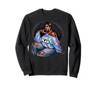 God's plan black christian women melanin sista Sweatshirt