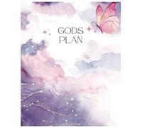 Gods Plan Gratitude Journal: Blank 100 Page NoteBook | Devotional Journal for Women | Purple Butterfly Aesthetic
