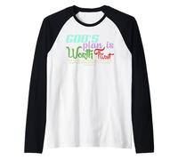 God's Plan is Worth The Wait Bible Verse Christian Raglan Baseball Tee