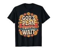 God's Plan is Worth The Wait Bible Verse Christian t Shirt T-Shirt