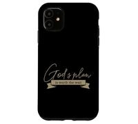 Gods Plan Is Worth The Wait Christian Faith Case for iPhone 11