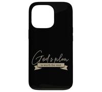 Gods Plan Is Worth The Wait Christian Faith Case for iPhone 13 Pro