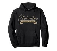 Gods Plan Is Worth The Wait Christian Faith Pullover Hoodie