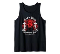 God's Plan is Worth The Wait Religious Christian Jesus Tank Top