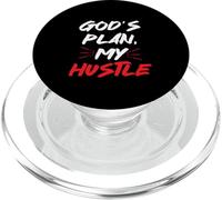 God's Plan My Hustle Entrepreneur Christian Motivation Gear PopSockets PopGrip for MagSafe