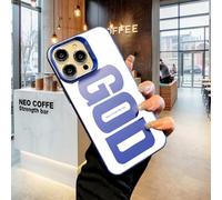 Gods Plan Phone Case, God's Light Phone Case Suitable for iPhone 13 14 15 16 17ProMax, Shockproof Soft Silicone Cover, a Great Gift for Friends and Family (For iPhone16 Pro Max,Blue)