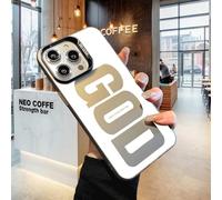 Gods Plan Phone Case, God's Light Phone Case Suitable for iPhone 13 14 15 16 17ProMax, Shockproof Soft Silicone Cover, a Great Gift for Friends and Family (For iPhone15Plus,Gray)