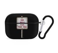 Gods Plan Sign Compatible with Airpod Pro Case Cover Skin with Keychain