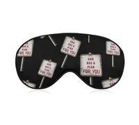 Gods Plan Sign Fashion Sleep Eye Mask Soft Covers for Sleeping with Adjustable Strap