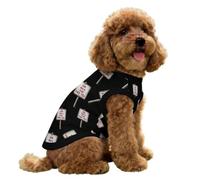 Gods Plan Sign Small Dog And Cat Clothes Pet Cooling Shirt | Summer Sleeveless Ice Silk Tank Top Vest Puppy Costume