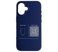 God's Plan Your Plan Proverbs 16 9 Christian Faith Case for iPhone 16