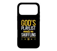 God's Playlist Needs No Shuffling Audio Technician Engineer Case for iPhone 17 Pro Max