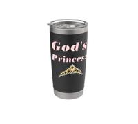 God's Princess Stainless Steel Insulated Tumbler
