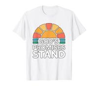 God's Promise Stands Value Graphic T-Shirt, Men, White, XL