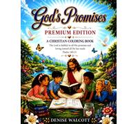 God's Promises Premium Edition: A Christian Coloring Book