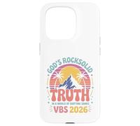 God's Rock Solid Truth VBS 2026 Christian Case for iPhone 15 Pro
