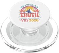 God's Rock Solid Truth VBS 2026 Christian PopSockets PopGrip for MagSafe