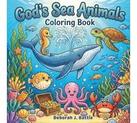 God's Sea Animals: Coloring Book