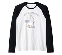 God's Silliest Goose Christian Humor Raglan Baseball Tee