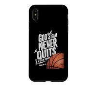 Gods Team Never Quits He Gives Me Strength Isaiah 40 Case for iPhone XS Max
