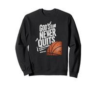 Gods Team Never Quits He Gives Me Strength Isaiah 40 Sweatshirt