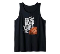 Gods Team Never Quits He Gives Me Strength Isaiah 40 Tank Top