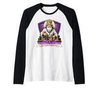 Gods the Grandmaster I Just Move When He Says Chess Raglan Baseball Tee