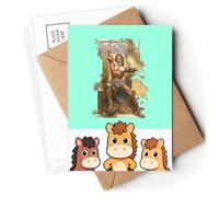 gods thunder thr authority Postcards Envelopes Cards Mailing Year Horse