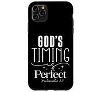 God's Timing is Perfect Ecclesiastes 3:11 Inspirational Case for iPhone 11 Pro Max