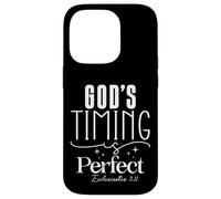 God's Timing is Perfect Ecclesiastes 3:11 Inspirational Case for iPhone 14 Pro