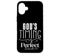 God's Timing is Perfect Ecclesiastes 3:11 Inspirational Case for iPhone 16 Plus