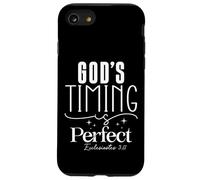 God's Timing is Perfect Ecclesiastes 3:11 Inspirational Case for iPhone SE (2020) / 7/8