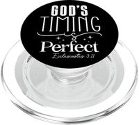 God's Timing is Perfect Ecclesiastes 3:11 Inspirational PopSockets PopGrip for MagSafe