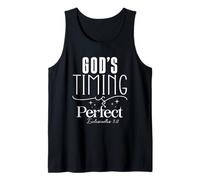 God's Timing is Perfect Ecclesiastes 3:11 Inspirational Tank Top