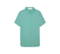 GOD'S TRUE CASHMERE short-sleeve buttoned shirt - Green S-M-L