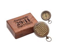 God's Way Compass, Baptism Compass Gift for My Son, Grandson, Teenage Boy, Confirmation, Christian, Communion, Catholic, Graduation, Inspirational & Sentimental Gifts