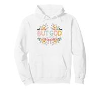 God's Way Inspirational Faith Floral Art Pullover Hoodie