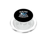 Gods Will Funny Christian Whale PopSockets PopGrip for MagSafe