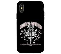 Gods Word - Christian Bible Verse Faith Case for iPhone X/XS