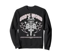 Gods Word - Christian Bible Verse Faith Sweatshirt