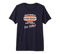 God's Word is Ever Ready Christian Inspirational tee Premium T-Shirt
