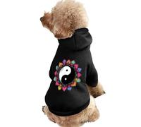 Gods Yingyang Dog Hoodie Sweatshirt Dog Sweater Pet Coat | Pet Clothes,Soft,Winter Jacket,for Small Medium Dogs Cats,Clothes for Dogs