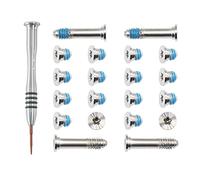 GODSHARK 2 Sets Replacement Screws with Screwdriver for MacBook Air 13 inch A1369 A1466 2010-2017, Unibody Bottom Case Cover P5 Pentalobe Repair Replacement Tool Kit Notebook Laptop PC Computer Screw