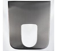 GODSLLY Car Door Audio Speaker Cover, Compatible with AITO M9 Instrument Panel 2024, Car Door Speaker Net Decoration Stickers Grill Panel Loud-Speaker Cover,A Black