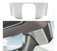 GODSLLY Car Door Audio Speaker Cover, Compatible with AITO M9 Reading Light 2024, Car Door Speaker Net Decoration Stickers Grill Panel Loud-Speaker Cover, B Silver